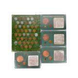 Lincoln Head Cents and Bicentennial Set