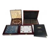 Cased Coin Sets With Loose Coins