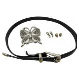 Brighton Belt & Earrings w/Buckle