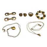 Gold Filled Jewelry and Accessories Lot