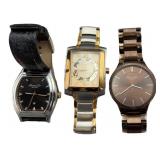 Trio of Kenneth Cole Menï¿½s Watches