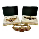 Vintage Gold-Toned Bracelet Watches, Chaika & Pall