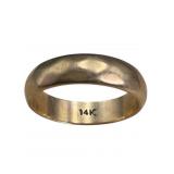 14K Gold Band, Size 7, 2.8 DWT
