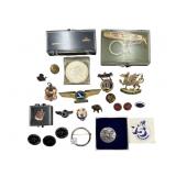 Pins, Trinkets and Medals