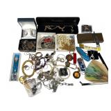 Costume Jewelry Lot, 24k Plated Pieces