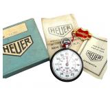 RARE Heuer Vintage Stopwatch with Box