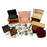 Costume Jewelry Lot with 4K GF Pendant