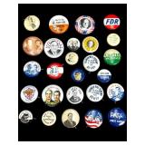 Political Campaign Pins