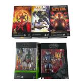 5 Star Wars Black Series Figures