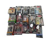 15 Star Wars Action Figures-Titanium/DieCast/Black