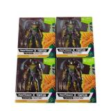 4 Power Rangers Lightning Collection Shredder Set