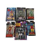 Six-Piece Marvel Legends Iron Man Action Figure Lo