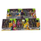 5 Power Rangers x TMNT Lightning Collection Sets