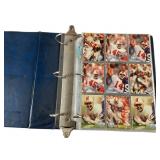 1990-1991 Platinum Football Card Sleeves+Binder