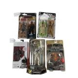 5 Sealed Star Wars Figures/Chase/Rare