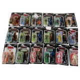 18 Carded Star Wars Figures