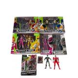 Power Rangers Action Figure Lot/Sets/Pin