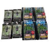 Marvel Legends Hulk and She-Hulk 8 Figure Set