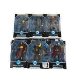 Six DC Multiverse McFarlane Action Figures