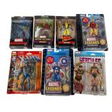 Seven Sealed Marvel Legends Action Figures