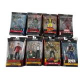 Eight Marvel Legends Figures