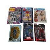 Six Marvel Legends Figures