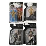 4 Sealed Star Wars Black & Archive Figures