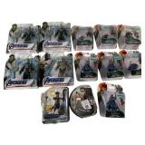 13 Action Figures, Sealed and Open