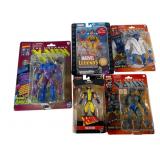 Six Marvel Action Figures Sealed