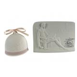 Lladro Spring Bell & Collectors Society Plaque