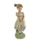 Lladro Little Schoolgirl
