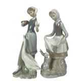 Lladro Girl with Duck