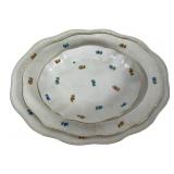 Herend Eton Serving Platters Set of Three