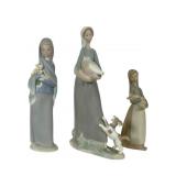 Lladro #4650, #4866, #1011
