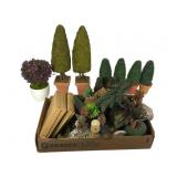 Faux Decor Trees and Accessories