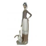 Lladro Girl with Geese