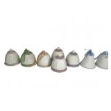 8 Lladro Porcelain Bells (1987-2000)