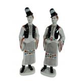 Hollohaza Figurines in Traditional Dress