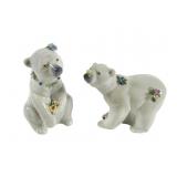 Lladro Polar Bear #6354 & #6355