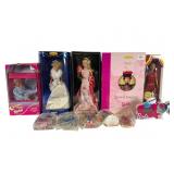 Grouping of Barbie Dolls