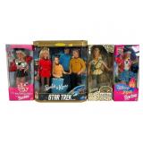 Four Barbie Collector Editions