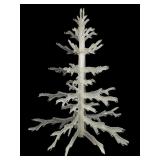 Mid-Century Hard Plastic Folding Tree