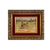 Theda Evans Original Oil Painting Kids