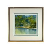 Watercolor Landscape by Anna C. Wojtaszek