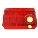 Red Sylvania Tabletop Radio