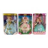 Little Bo Peep, Cinderella & Rapunzel Barbies