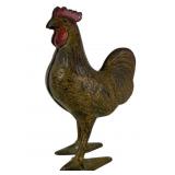 Cast Iron Chicken-Shaped Coin Bank