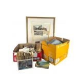 300+ Postcards, Framed Collage