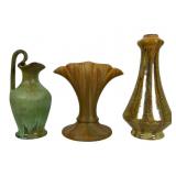 Three Handmade Ceramic Vessels
