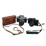 Nikon F, Konica Auto Reflex & Argus Rangefinder+